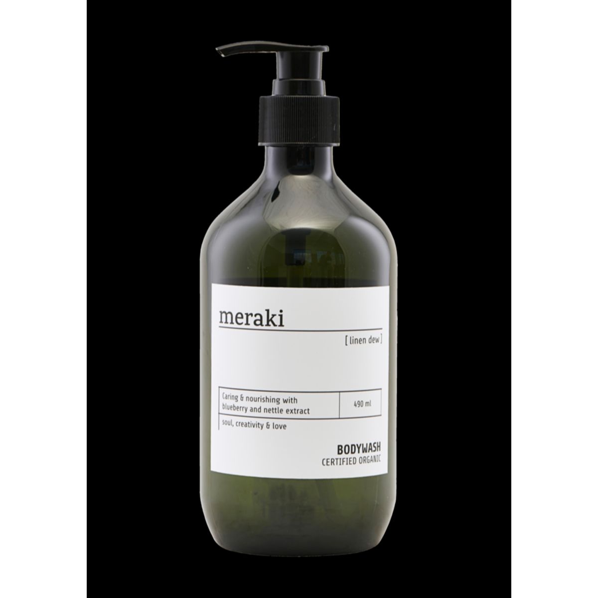 Meraki Body wash, Linen dew, 490 ml