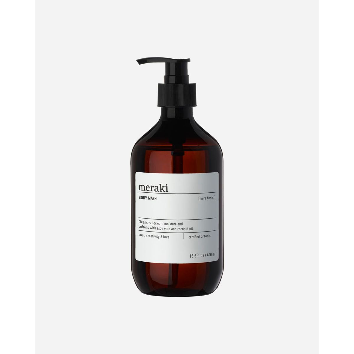 Meraki - Body wash, Pure basic