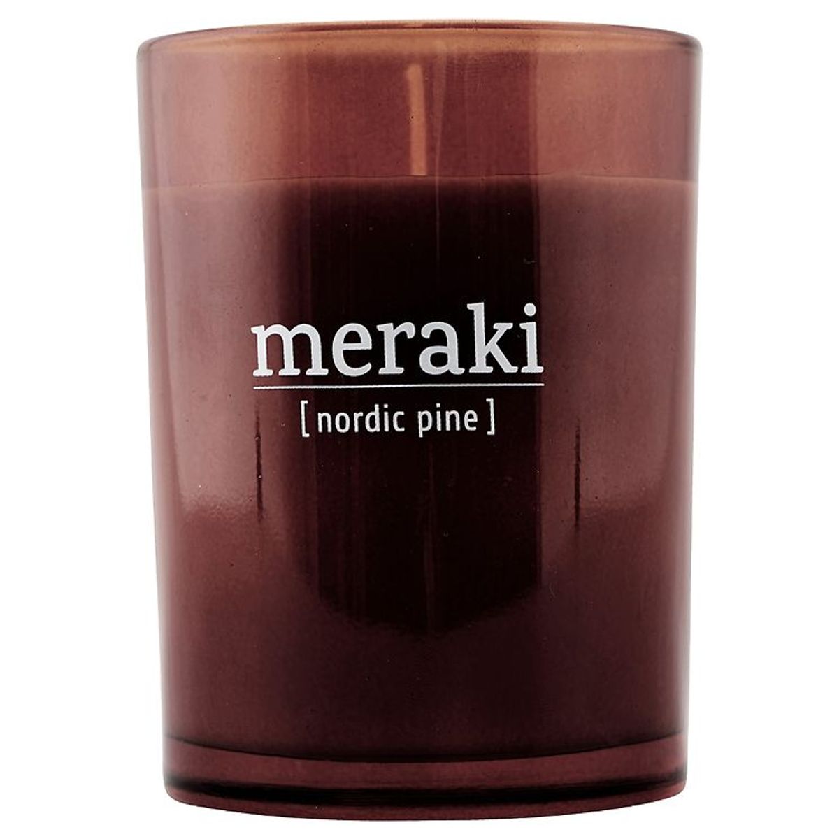 Meraki Duftlys - 220 g - Nordic Pine