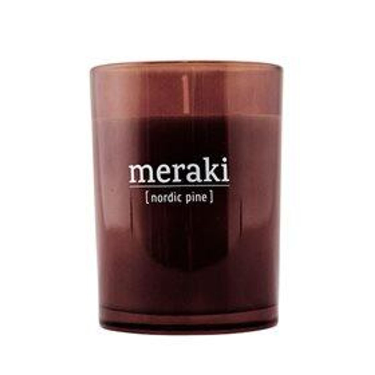 Meraki Duftlys Nordic pine - 220 g.