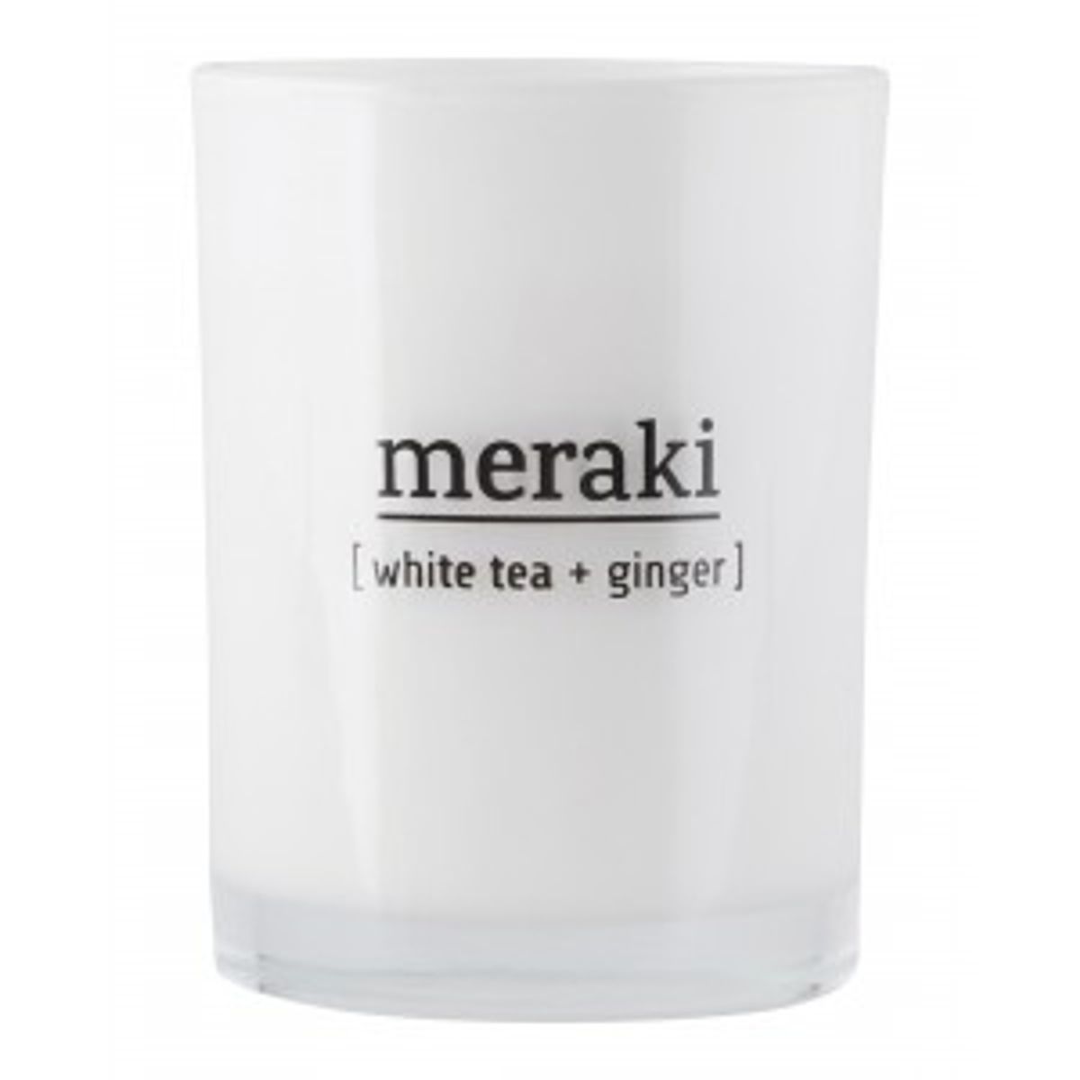 Meraki Duftlys - White tea & ginger