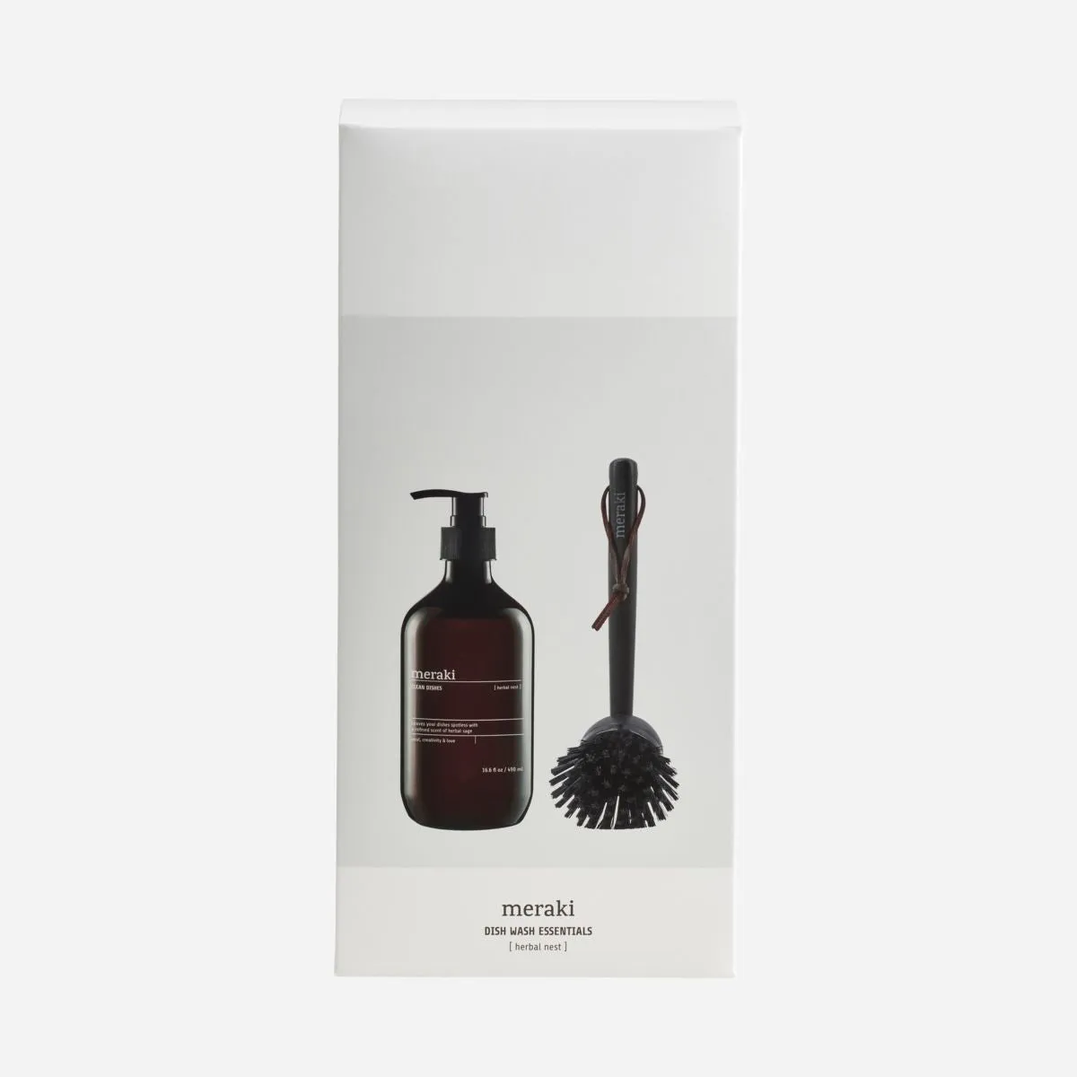 Meraki-Gaveæske, Herbal nest, Dish wash essentials-l: 8 cm, w: 11 cm, h: 23.5 cm - l: 8 cm, w: 11 cm, h: 23.5 cm