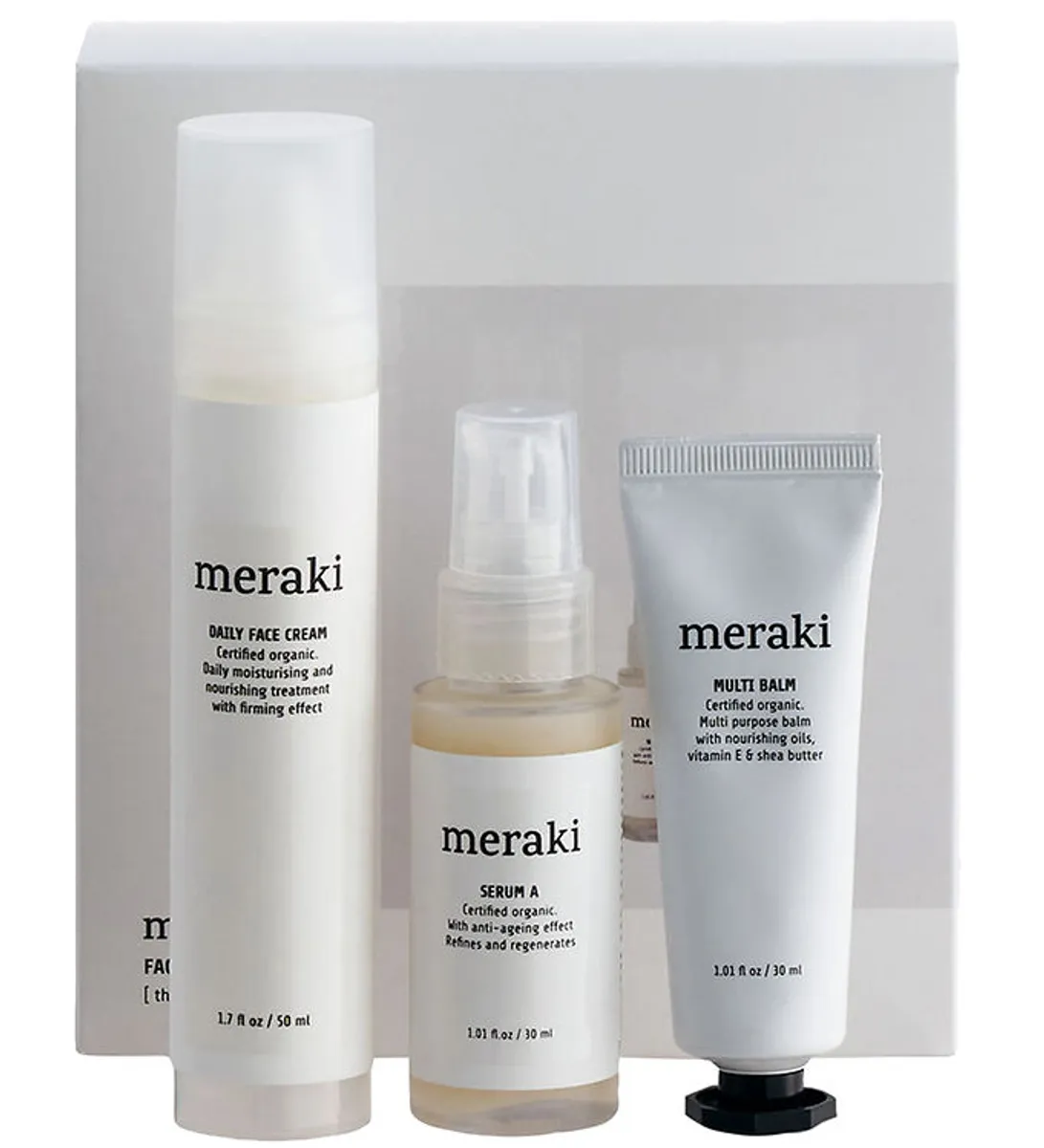 Meraki Gaveæske - The Moisturising Kit - 1x50-2x30 ml