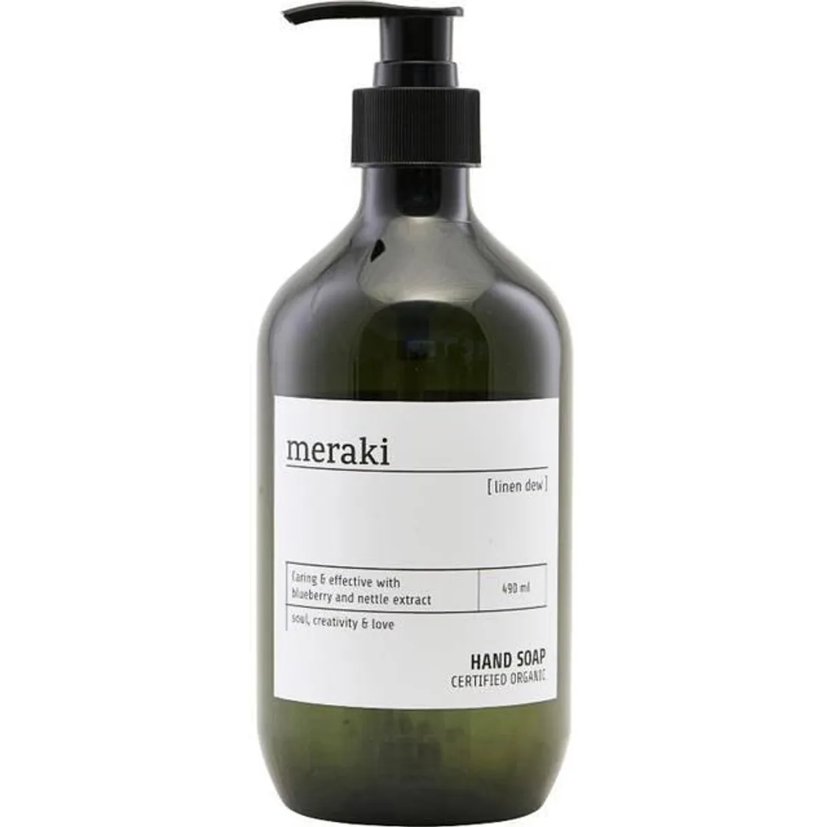 Meraki Håndsæbe Linen Dew 490 ml (udløbet 03/2023)