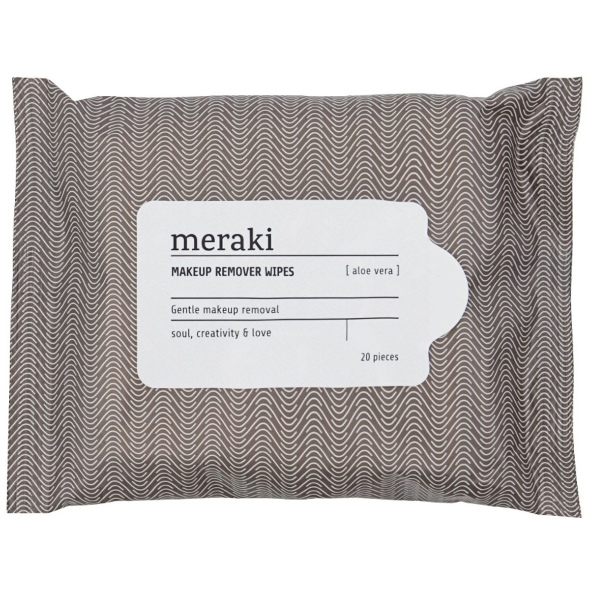 Meraki Makeup Remover Wipes Aloe Vera - 20 pcs