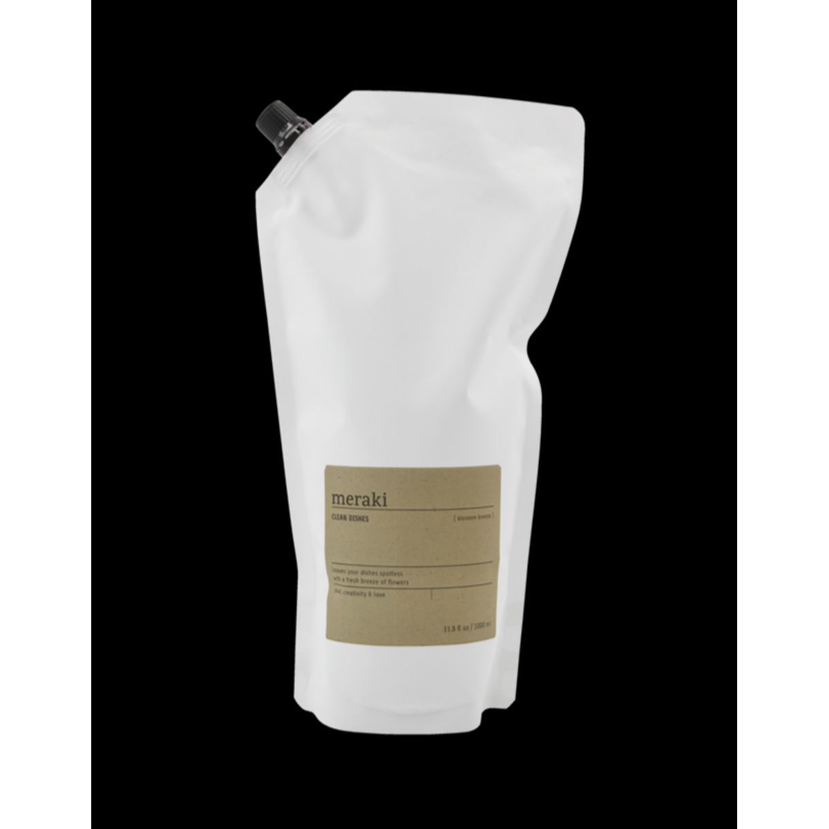 Meraki Opvaskemiddel, Blossom breeze, REFILL, 1000ml.