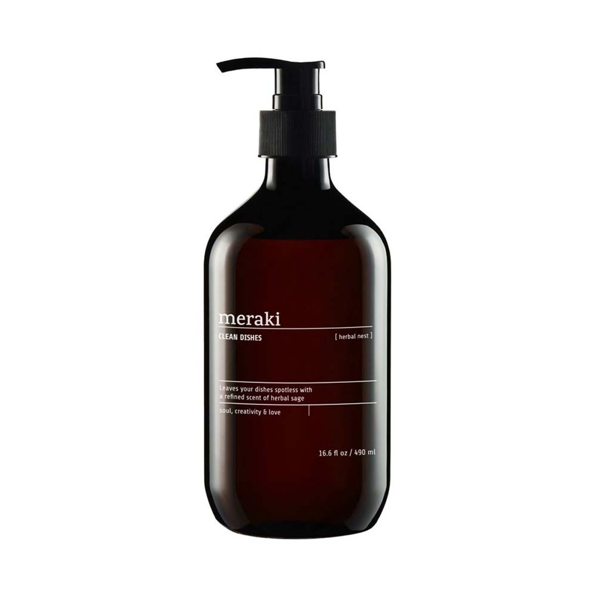 Meraki - Opvaskemiddel, Herbal nest, 490 ml