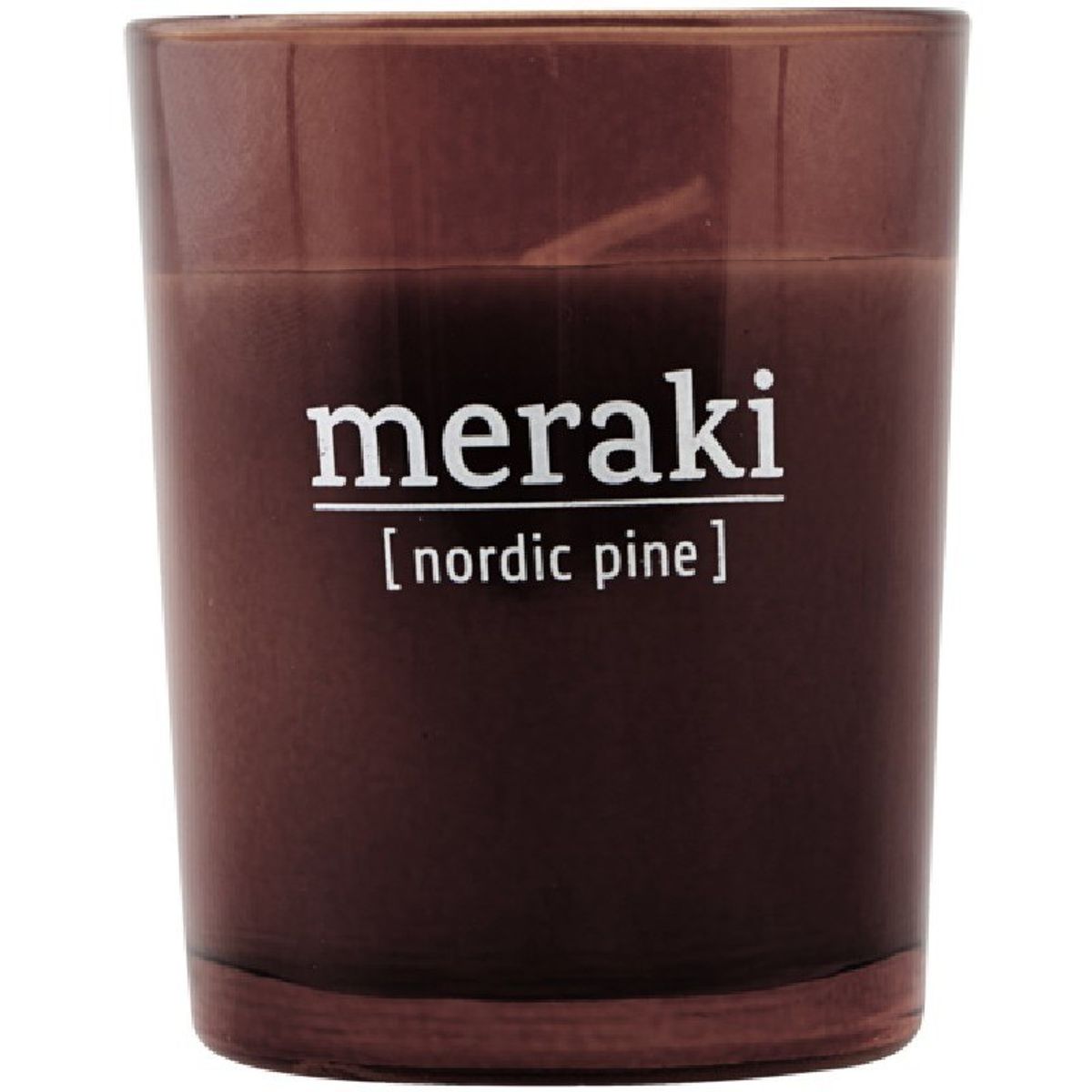 Meraki Scented Candle 5,5 x 6,7 cm - Nordic Pine