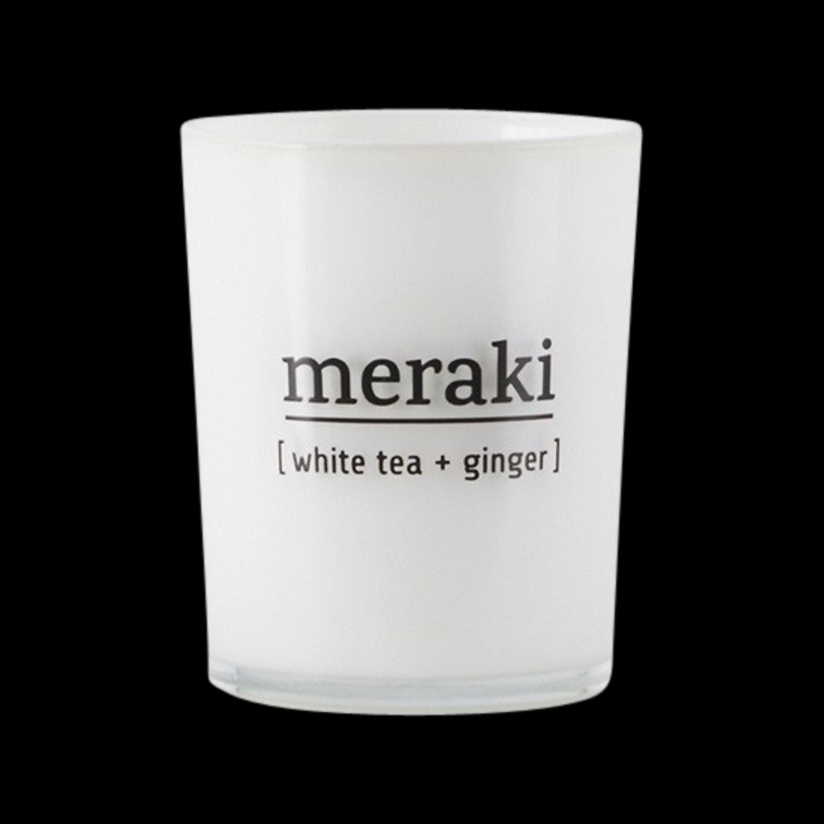 Meraki Scented Candle White Tea & Ginger Small