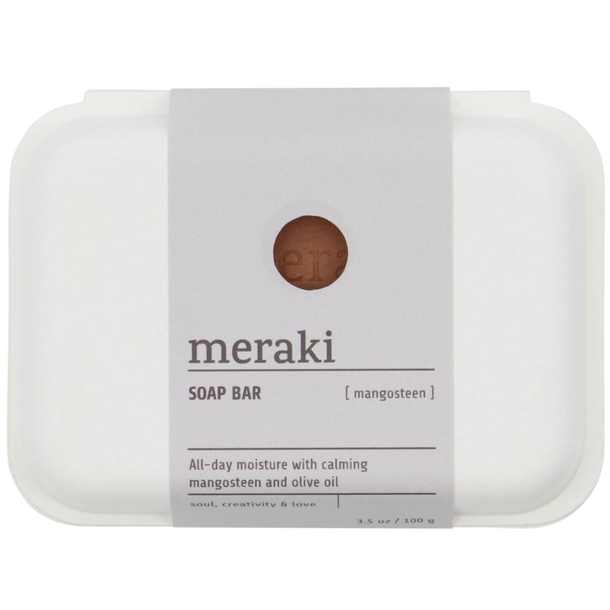 Meraki Soap Bar 100 gr. - Mangosteen