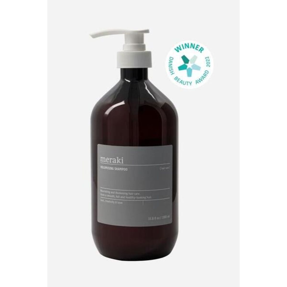 Meraki Volumising Shampoo, 1000ml.