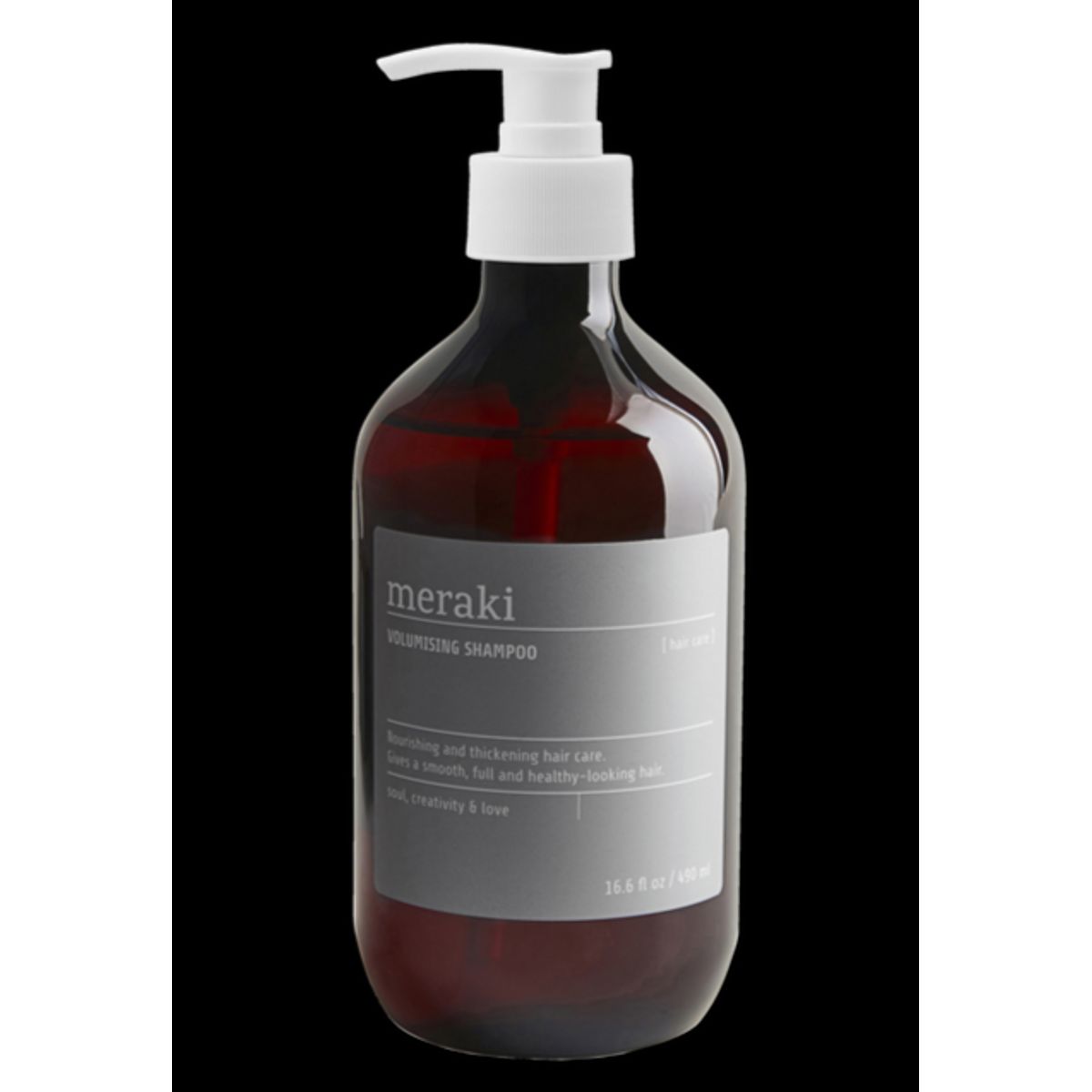 Meraki Volumising Shampoo, 490ml.