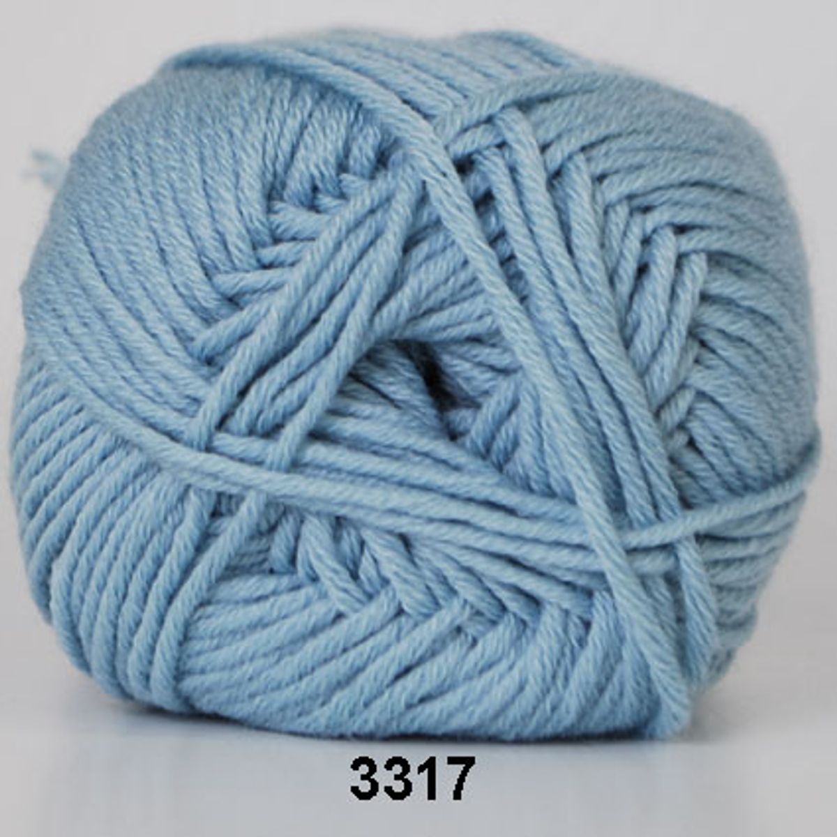 Merino Cotton, aqua, 50 g, nr. 3317