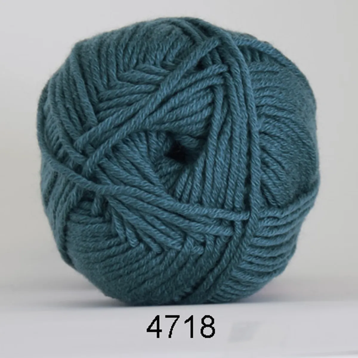 Merino Cotton, dyb havblå, 50 g, nr. 4718