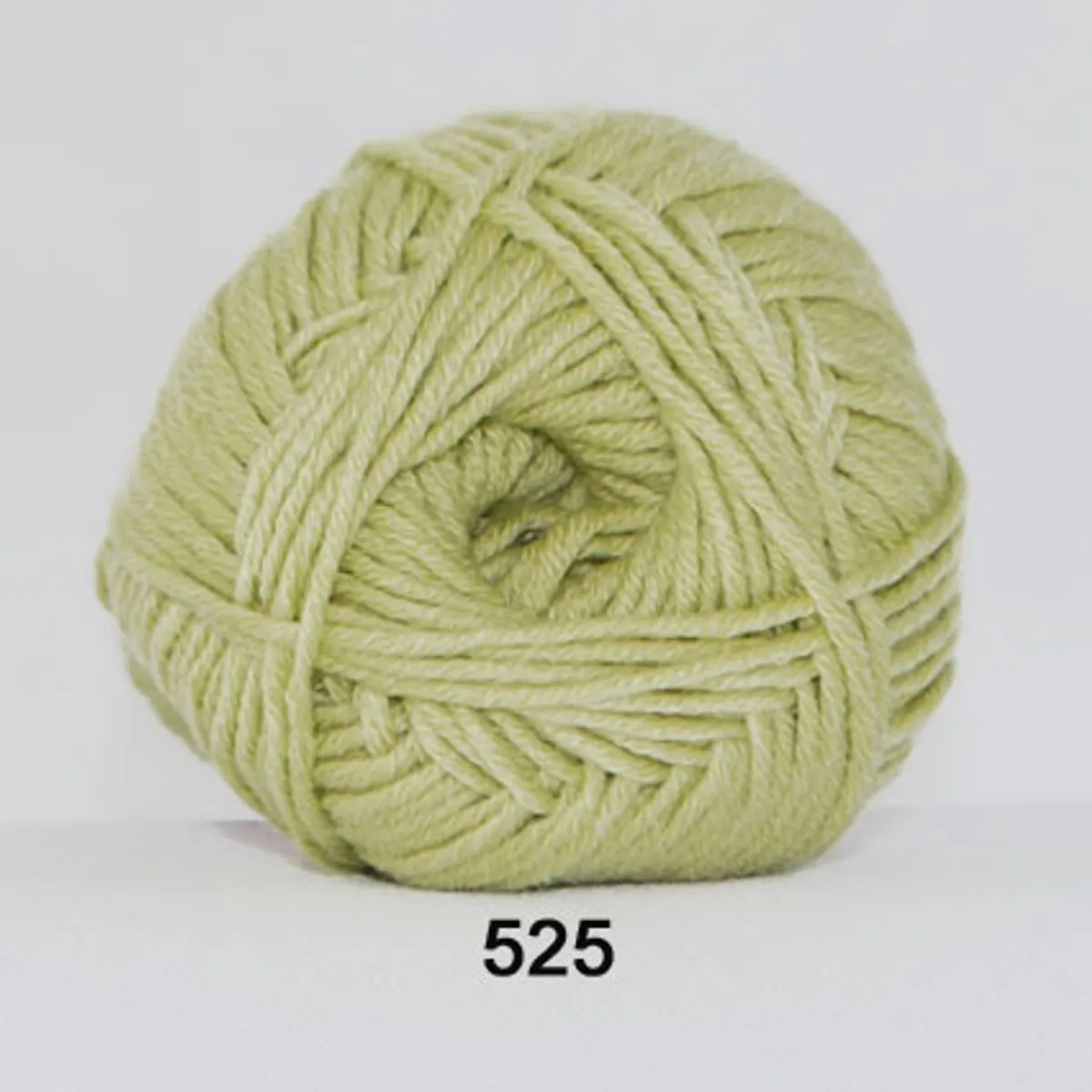 Merino Cotton, lysegrøn, 50 g, nr. 525