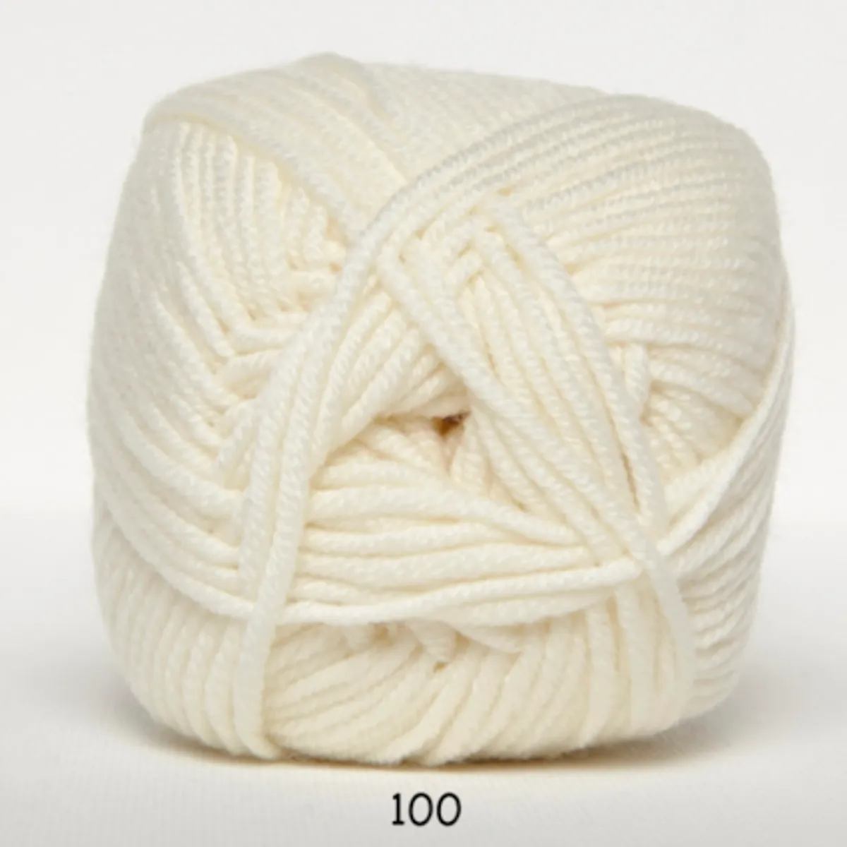 Merino Cotton, råhvid, 50 g, nr. 100