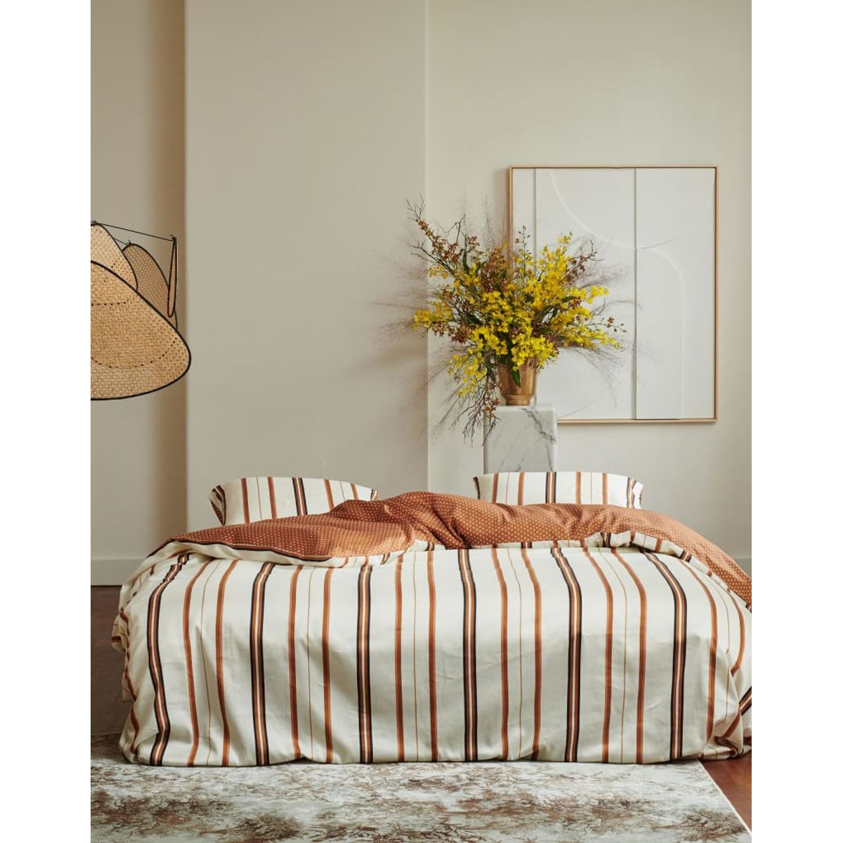 Meryl Vanilla - Duvet cover1p set 140x220+60x63