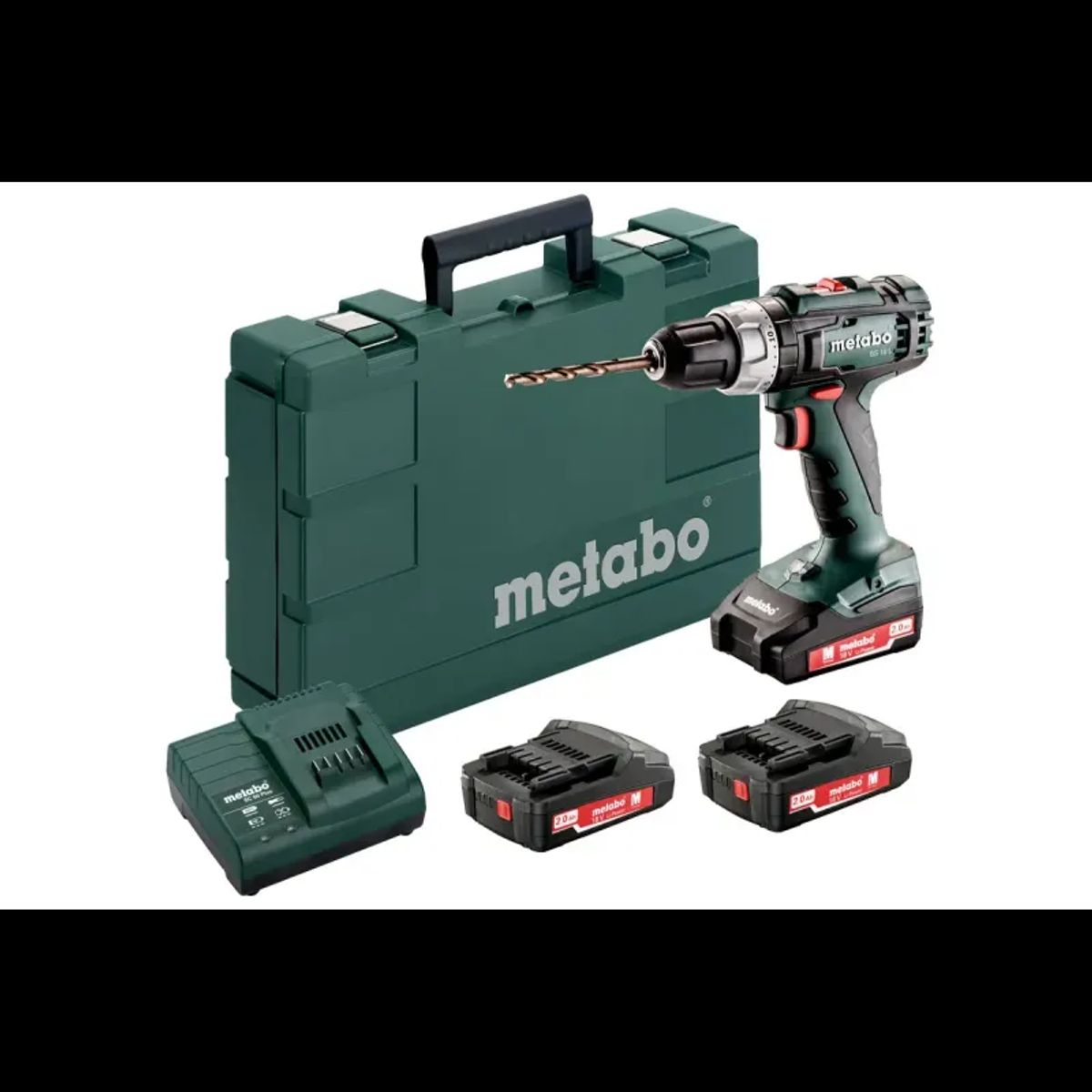 Metabo BS 18 L Set - 602321540 Akku-bore--skruemaskine