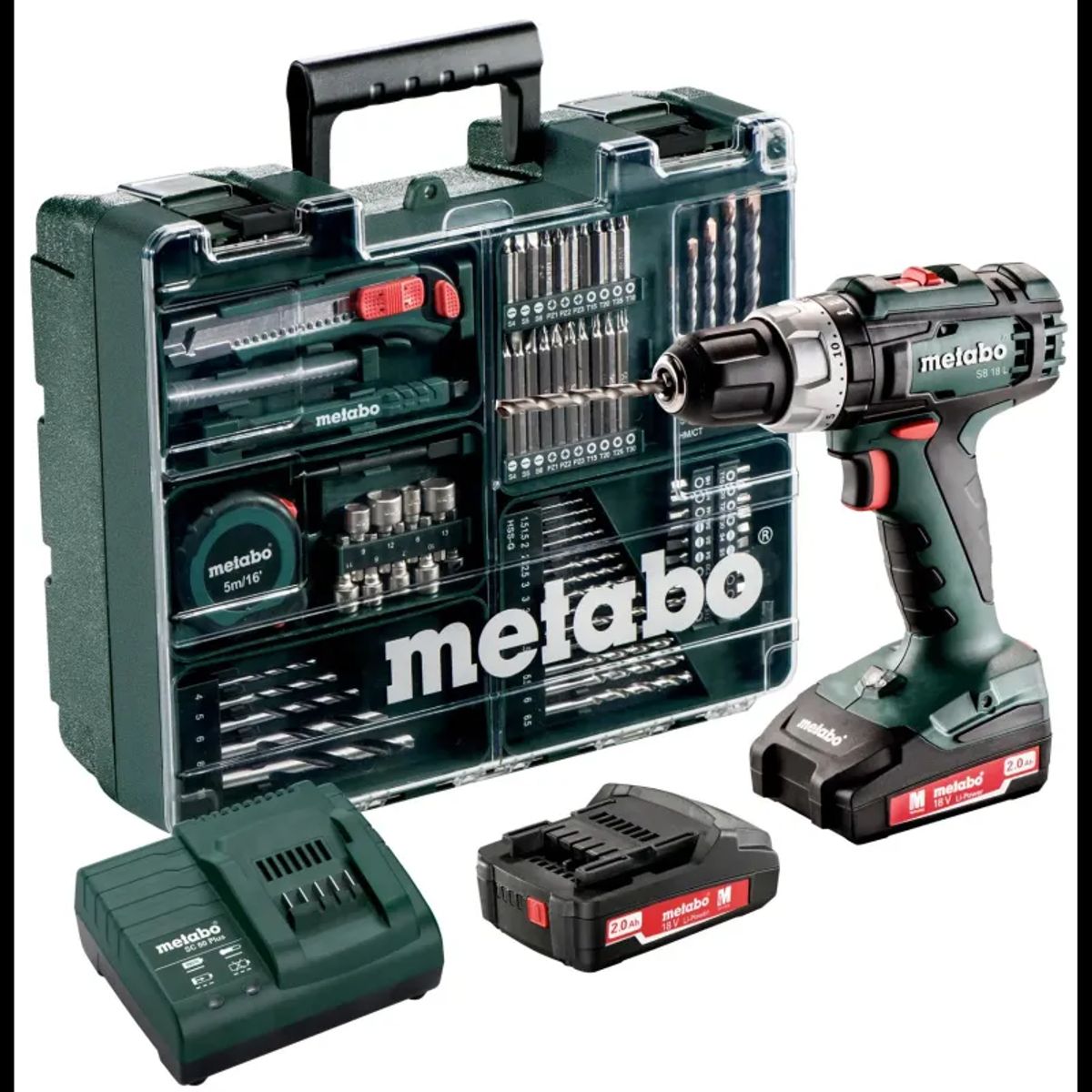 Metabo Sb 18 L 2x2,0 13mm Workshop - 602317870