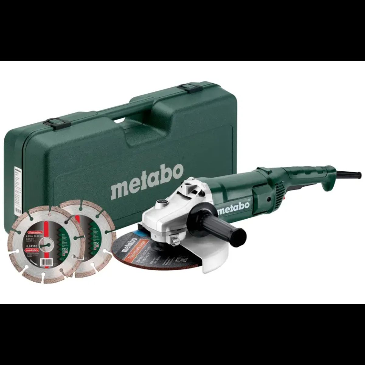 Metabo Set WE 2200-230 - 691081000 Vinkelsliber