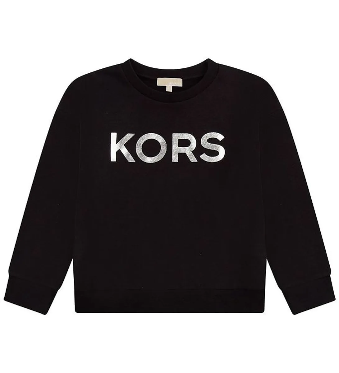 Michael Kors Sweatshirt - Sort m. Sølv