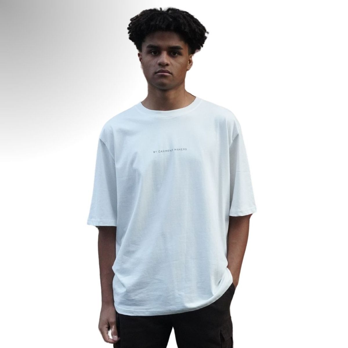 Michael Oversized Logo Tee - S