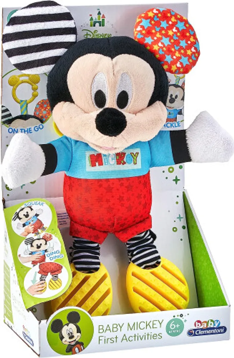 Mickey Mouse Bamse - Disney Baby - Clementoni - 27 Cm