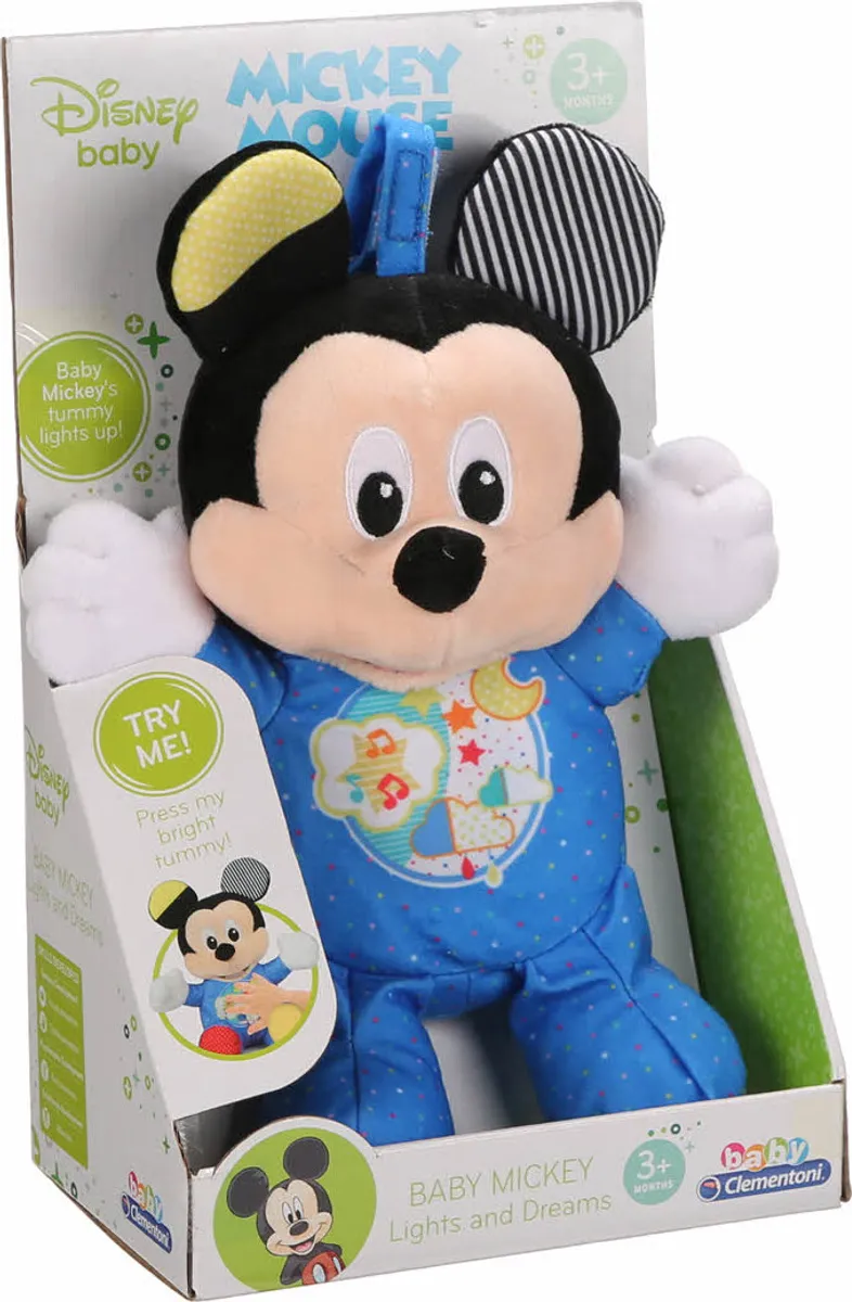 Mickey Mouse Bamse - Disney Baby - Clementoni