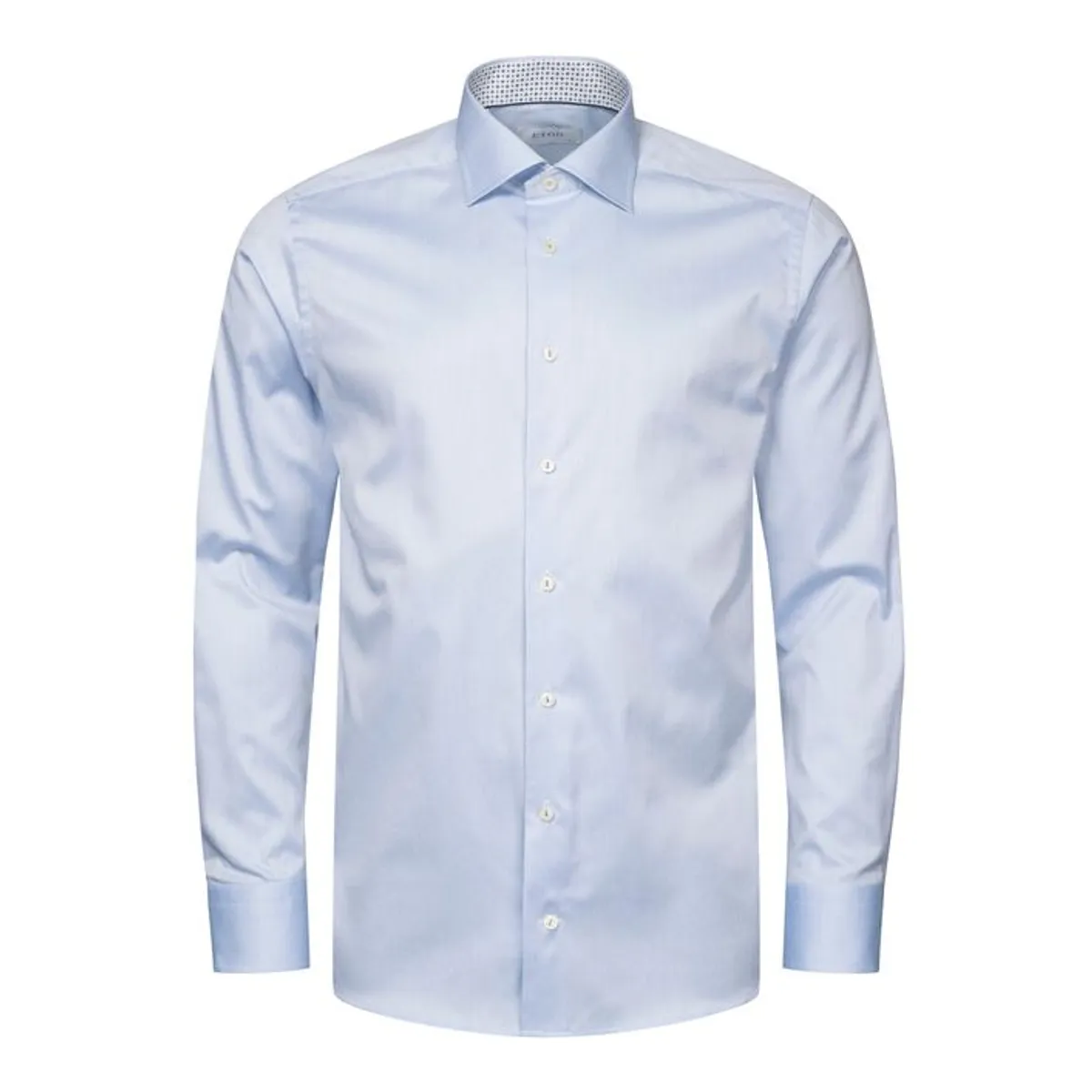 Micro Print Effect Signature Twill Shirt