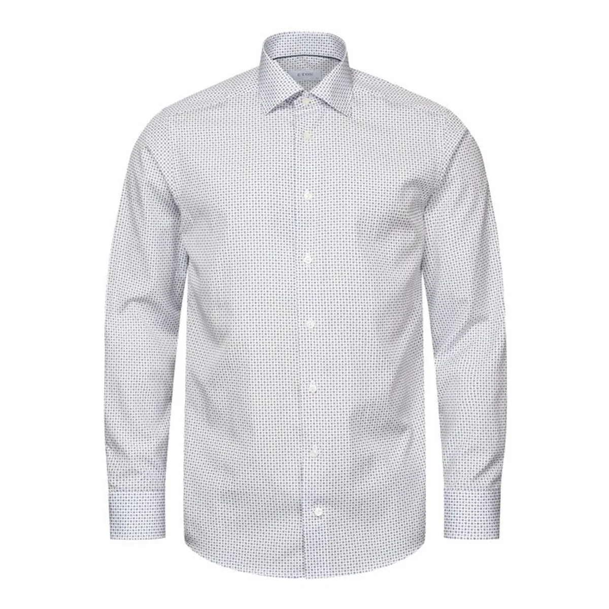 Micro Print Poplin Shirt