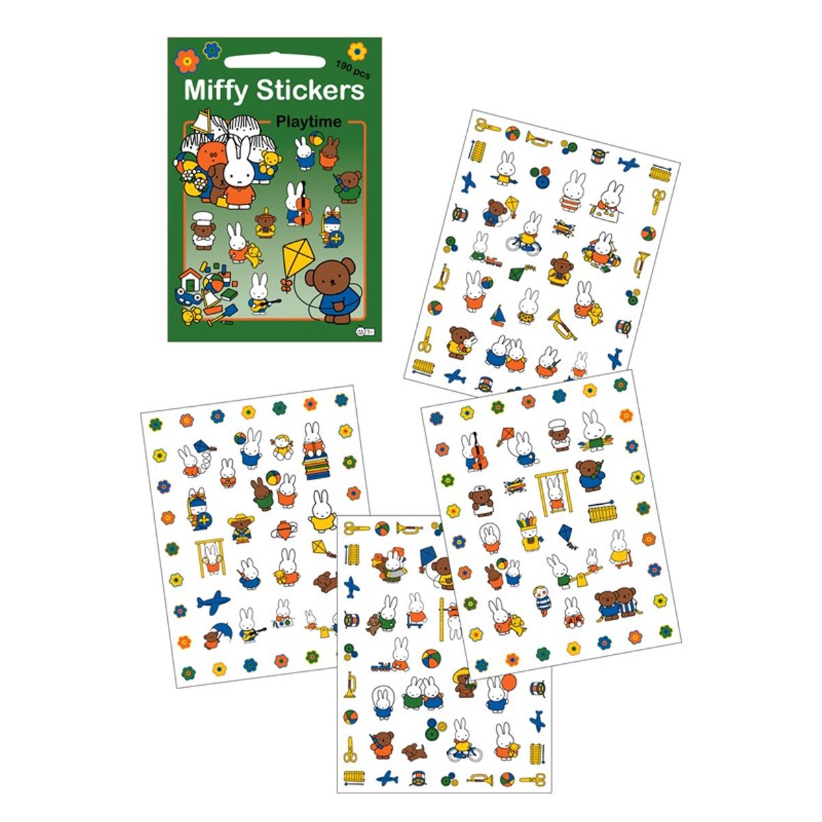 Miffy Stickers - Legetid