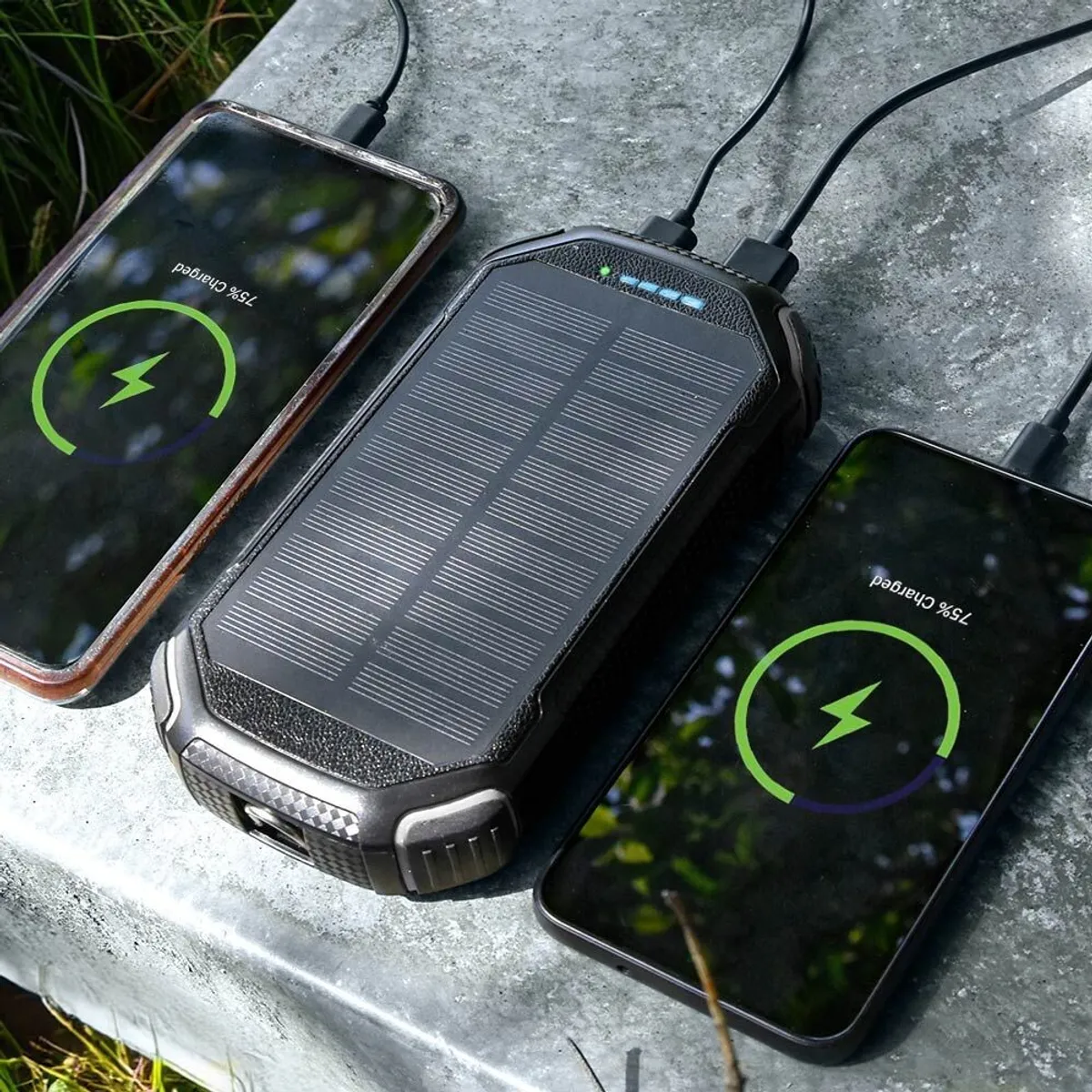 Mikamax - Qi Solar Powerbank 20.000 Mah