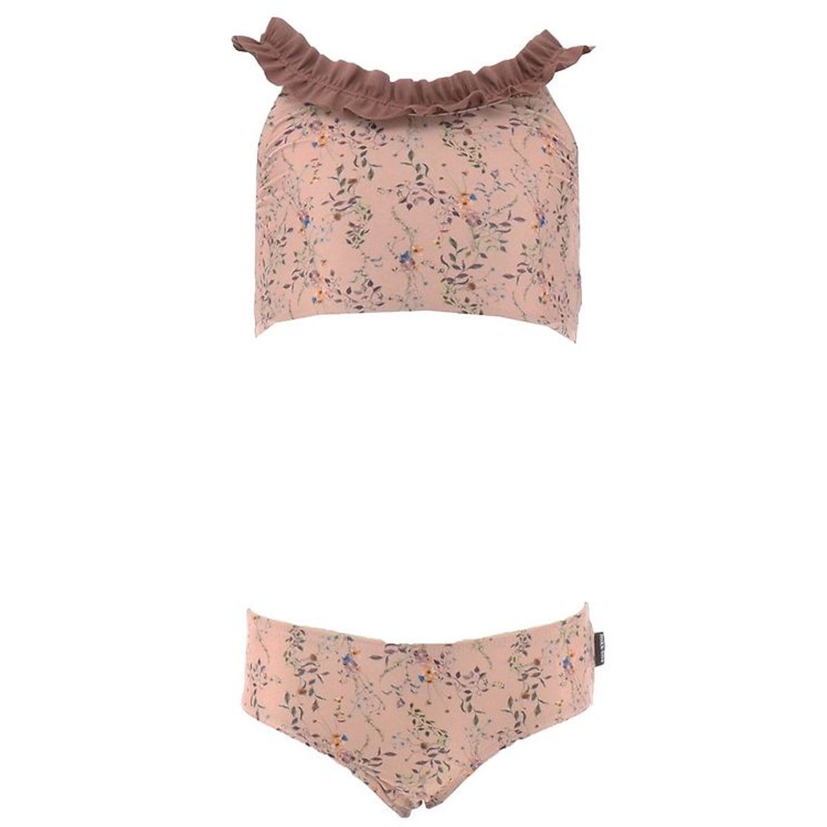 Mikk-Line Bikini - Nougat m. Blomster