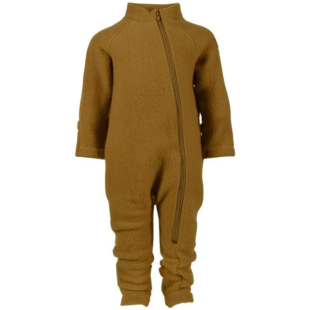 Mikk-Line - Køredragt Wool Baby Suit - Golden Brown - 56