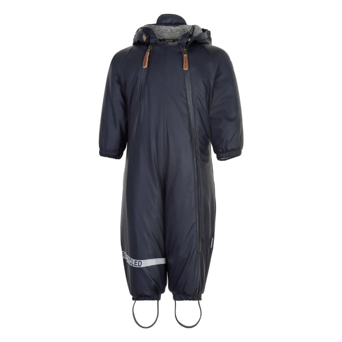 Mikk-Line - PU Snow Suit Recycled Baby Flyverdragt - Dark Navy - 86