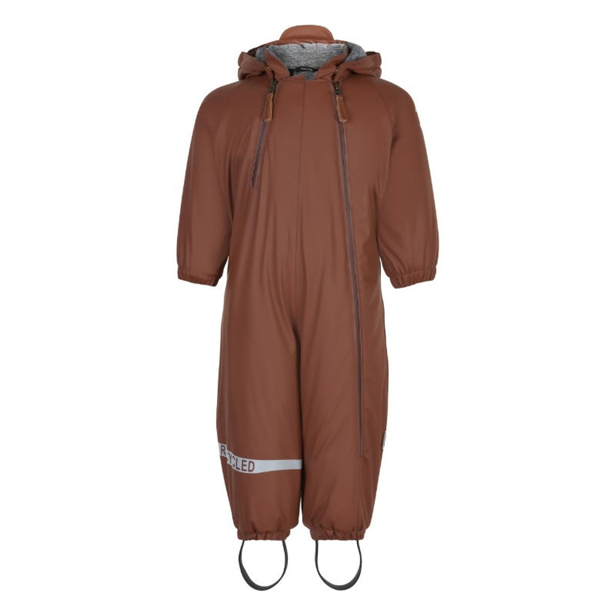 Mikk-Line - PU Snow Suit Recycled Baby Flyverdragt - Mink - 98