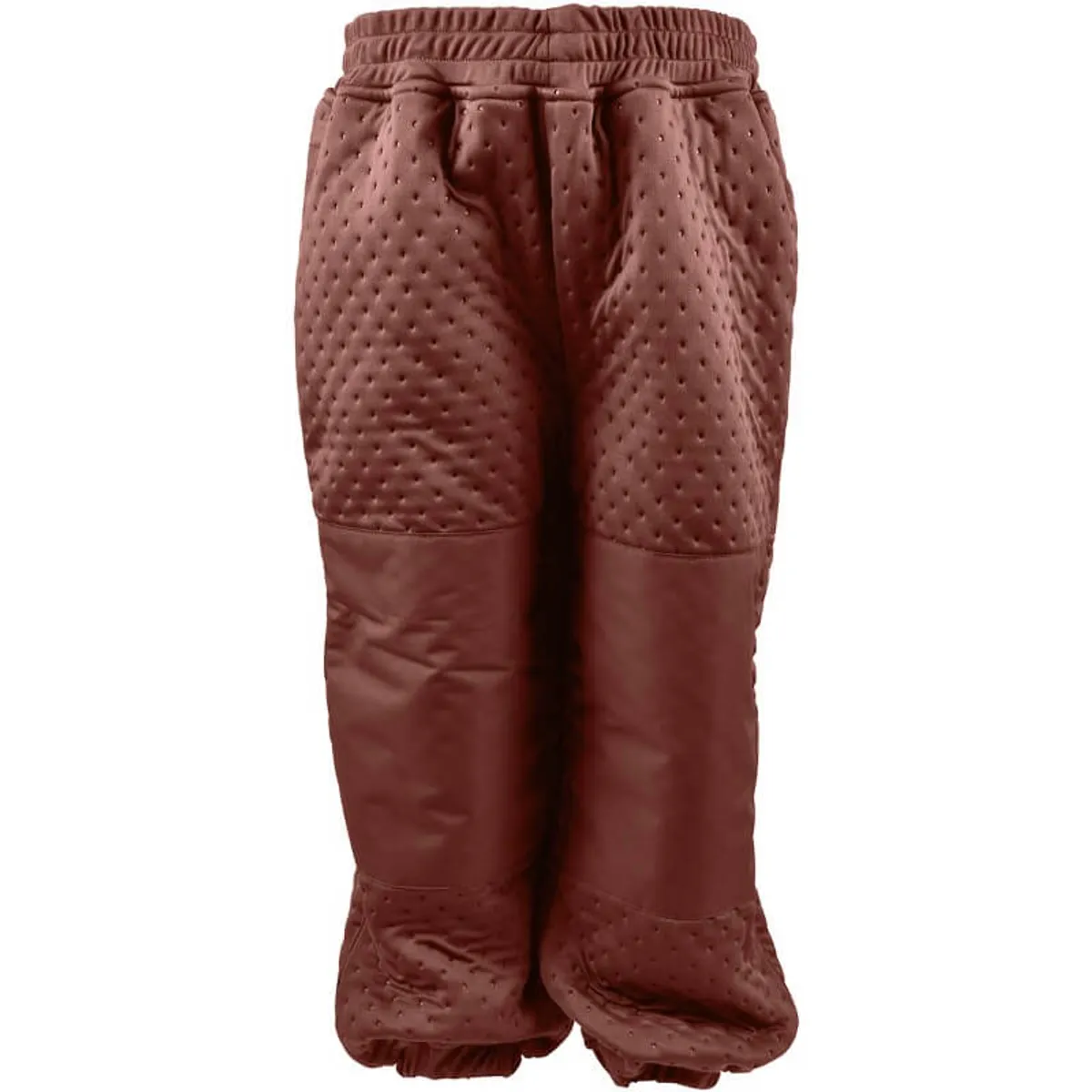 Mikk-Line - Soft Thermo Recycled Uni Pants - Mahogany - 116