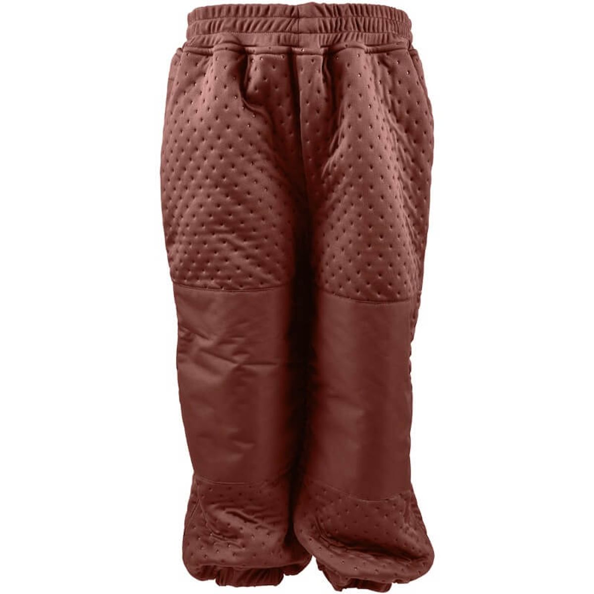 Mikk-Line - Soft Thermo Recycled Uni Pants - Mahogany - 86