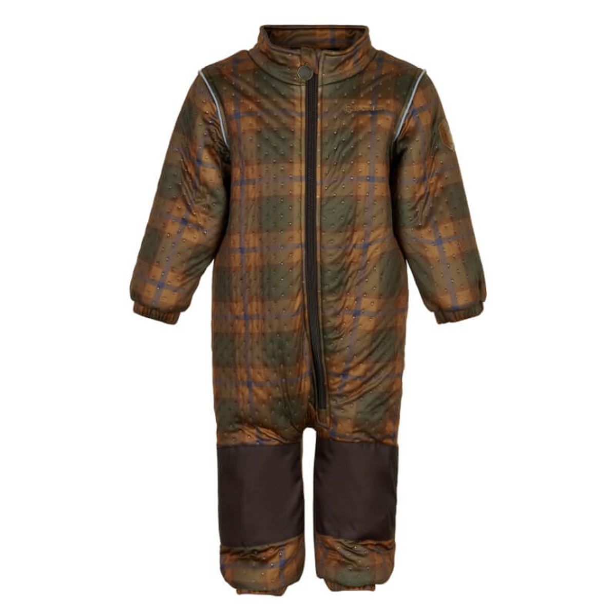 Mikk-Line - Termodragt Soft Thermal Recycled Suit AOP Teddy - Forest Night - 92