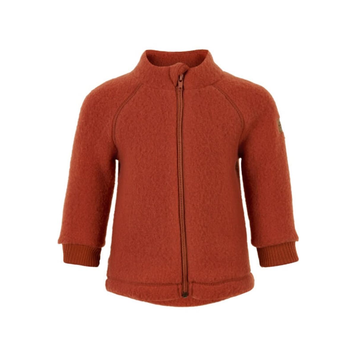 Mikk-Line - Wool Junior Jacket - Ginger Bread - 140