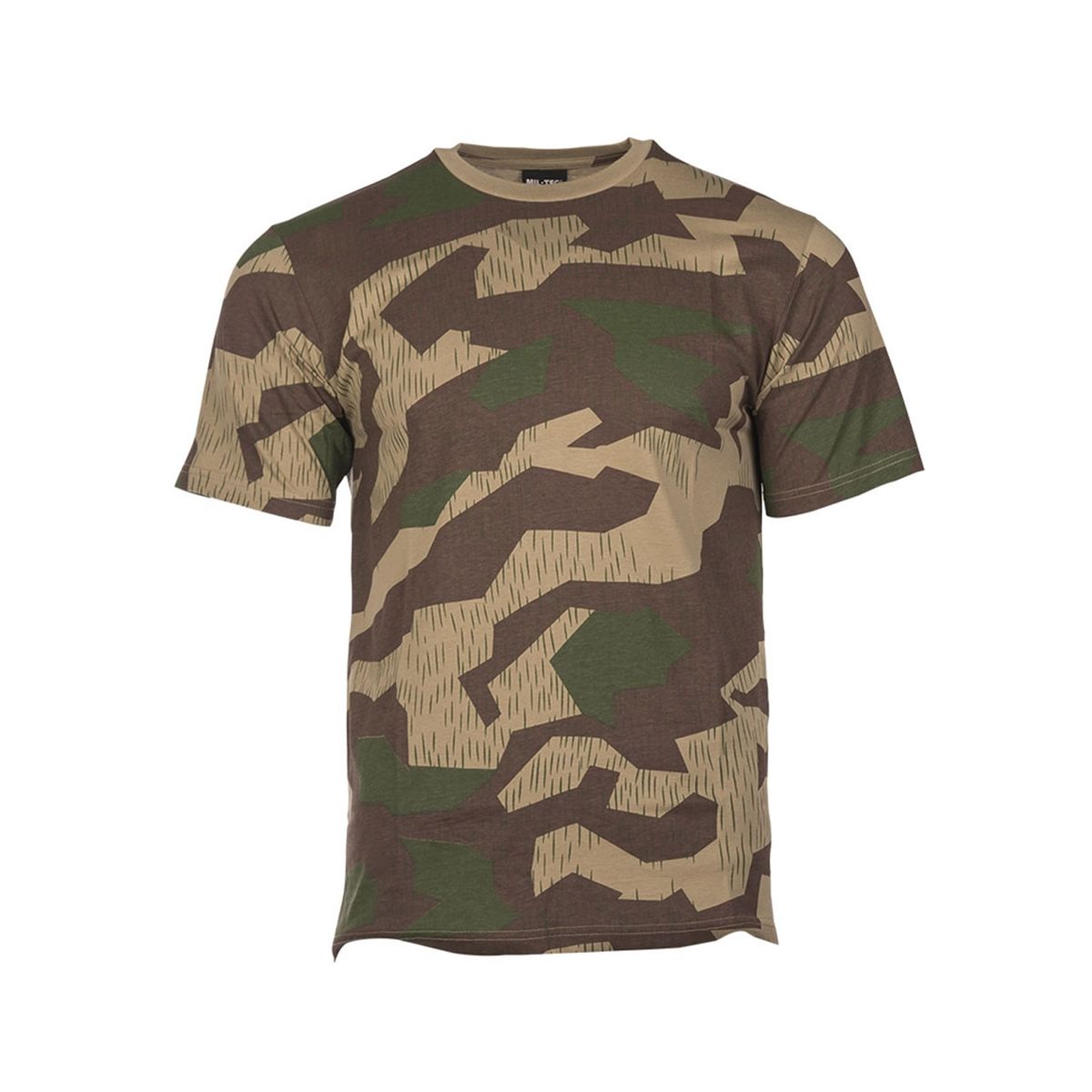 Mil-Tec Camouflage T-Shirt - Retro DDR WH Splinter tarn