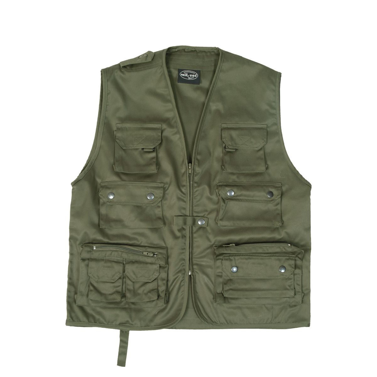 Mil-Tec Hunters Vest - Jagtvest Oliven