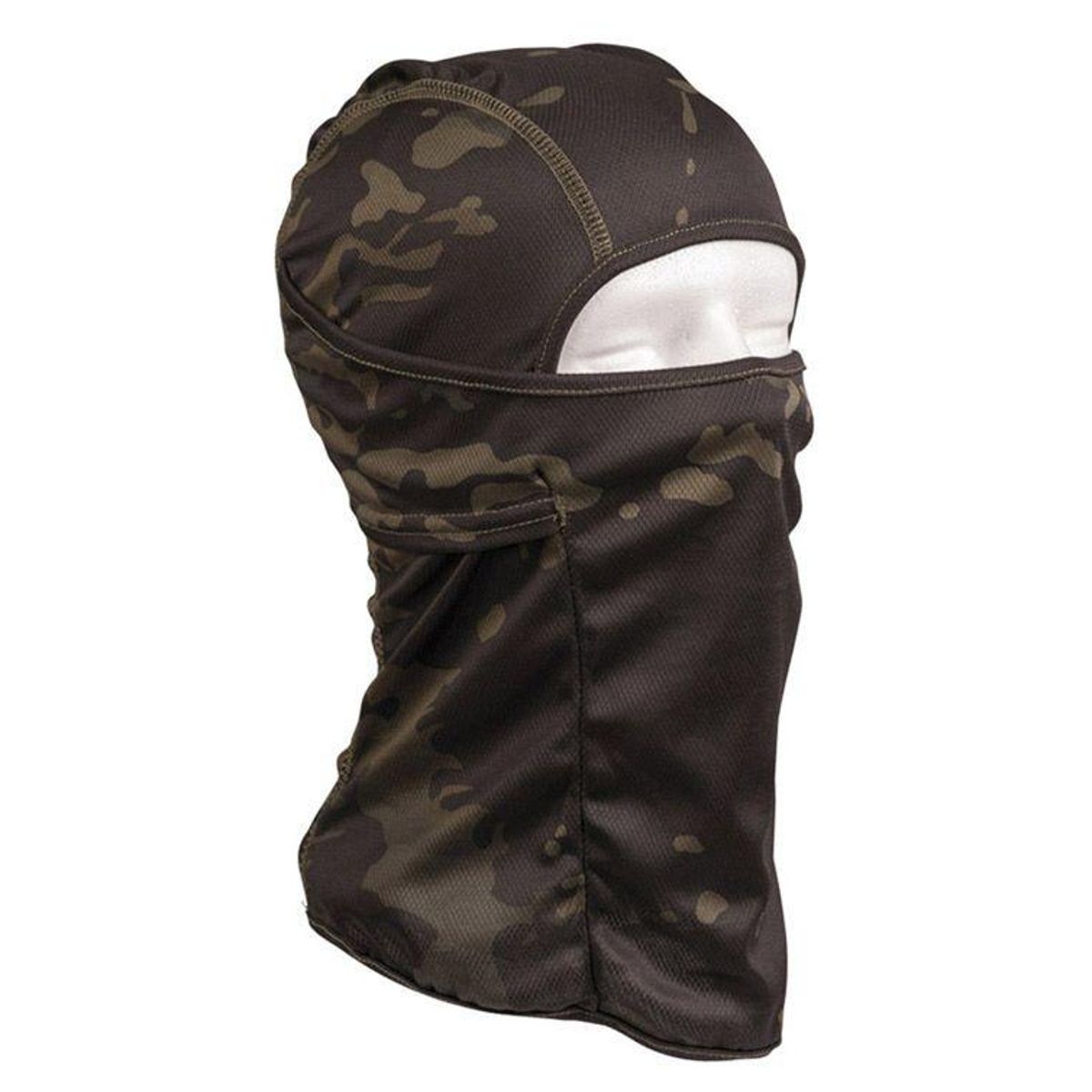 Mil-tec Svedtransporterende Balaclava Dark Camo