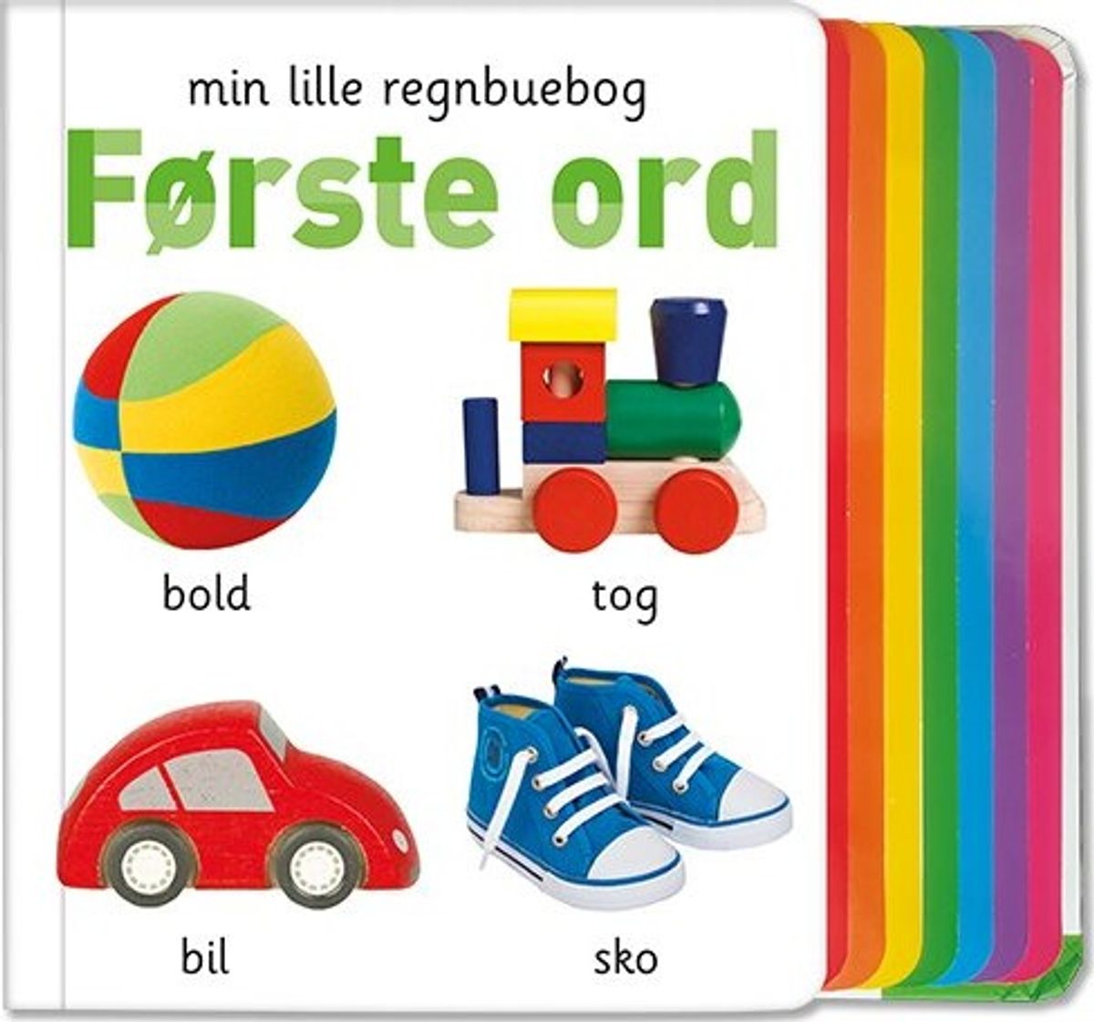 Min Lille Regnbuebog - Første Ord - Diverse - Bog