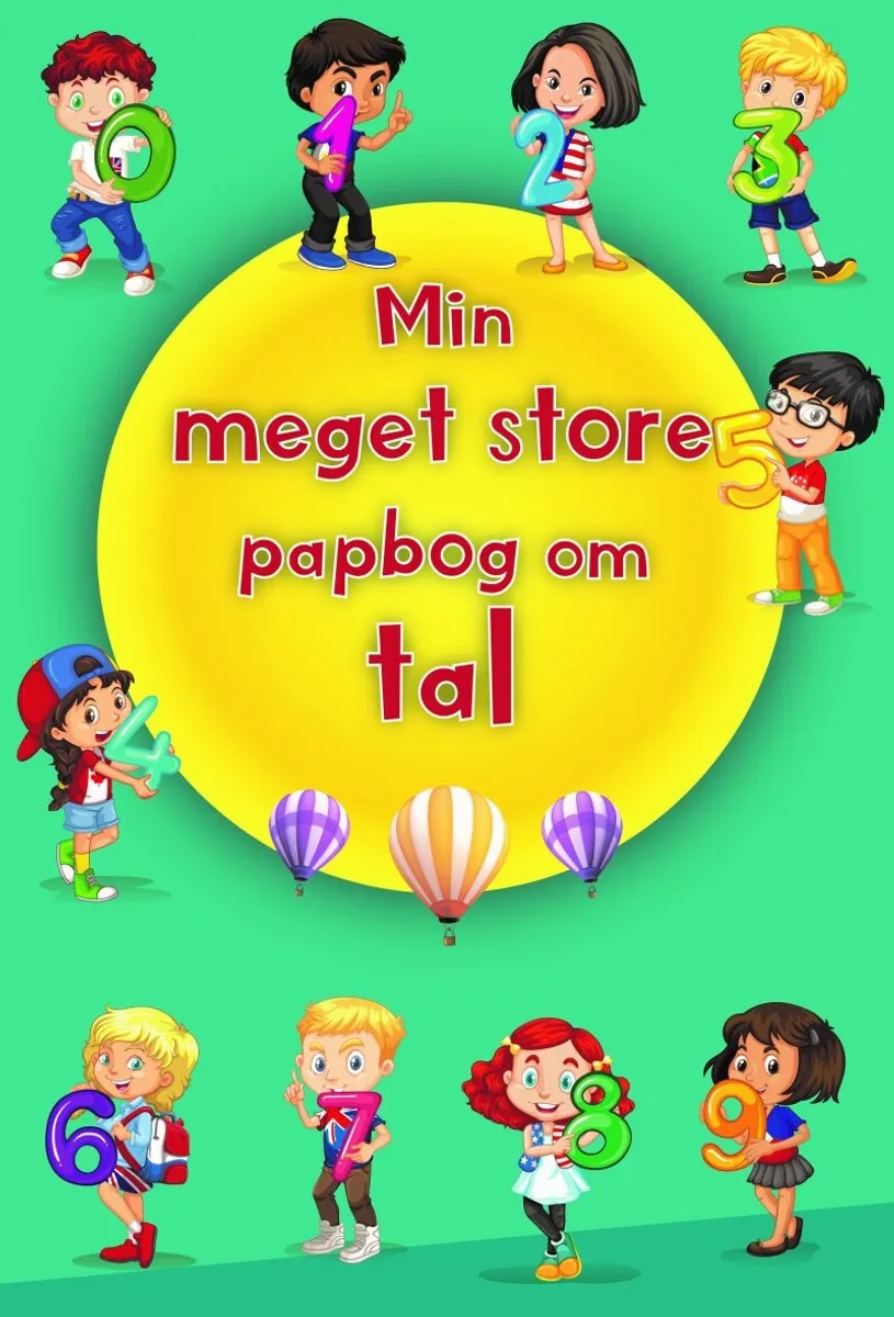 Min Meget Store Papbog Om Tal - Diverse - Bog