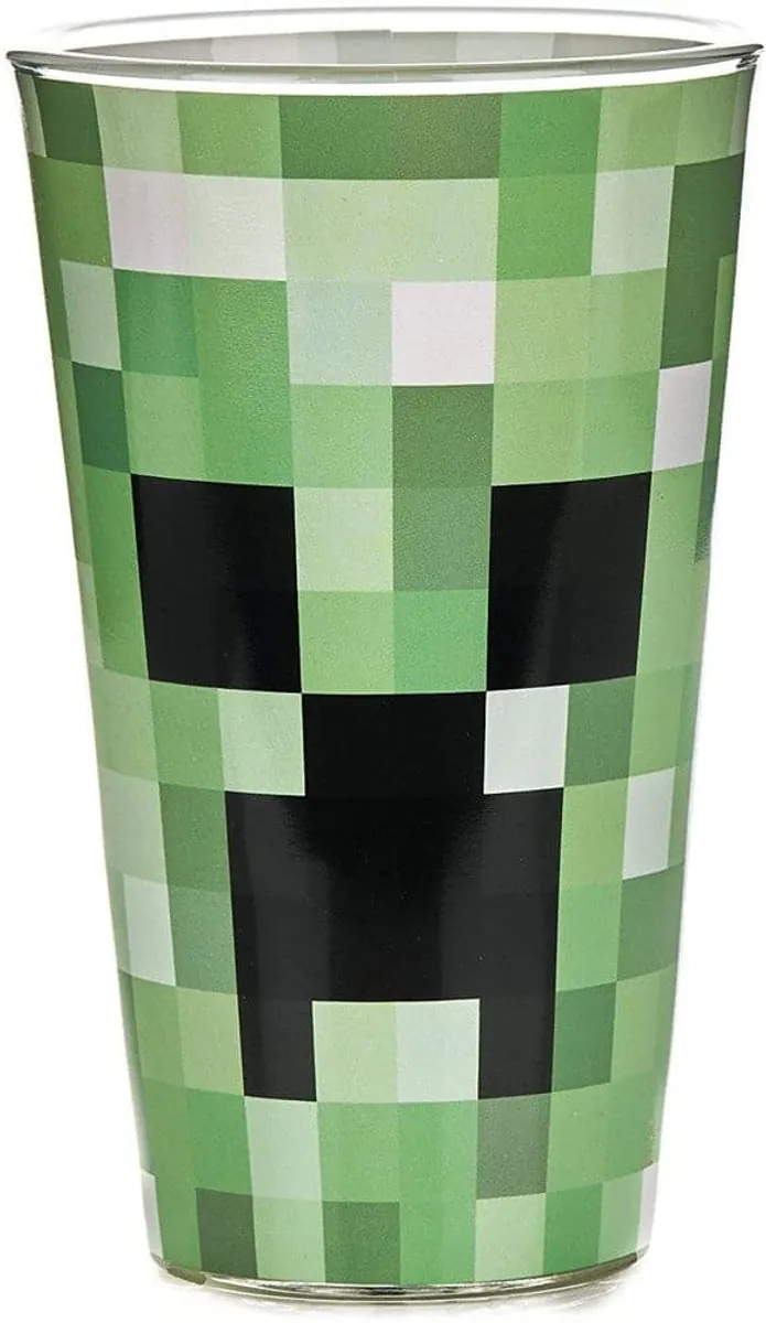 Minecraft Creeper Glas - 450ml