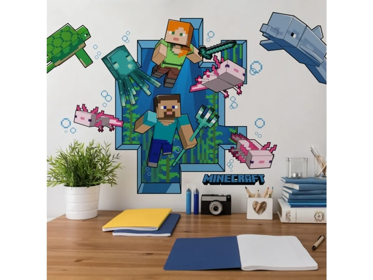 Minecraft Gigant Wallstickers