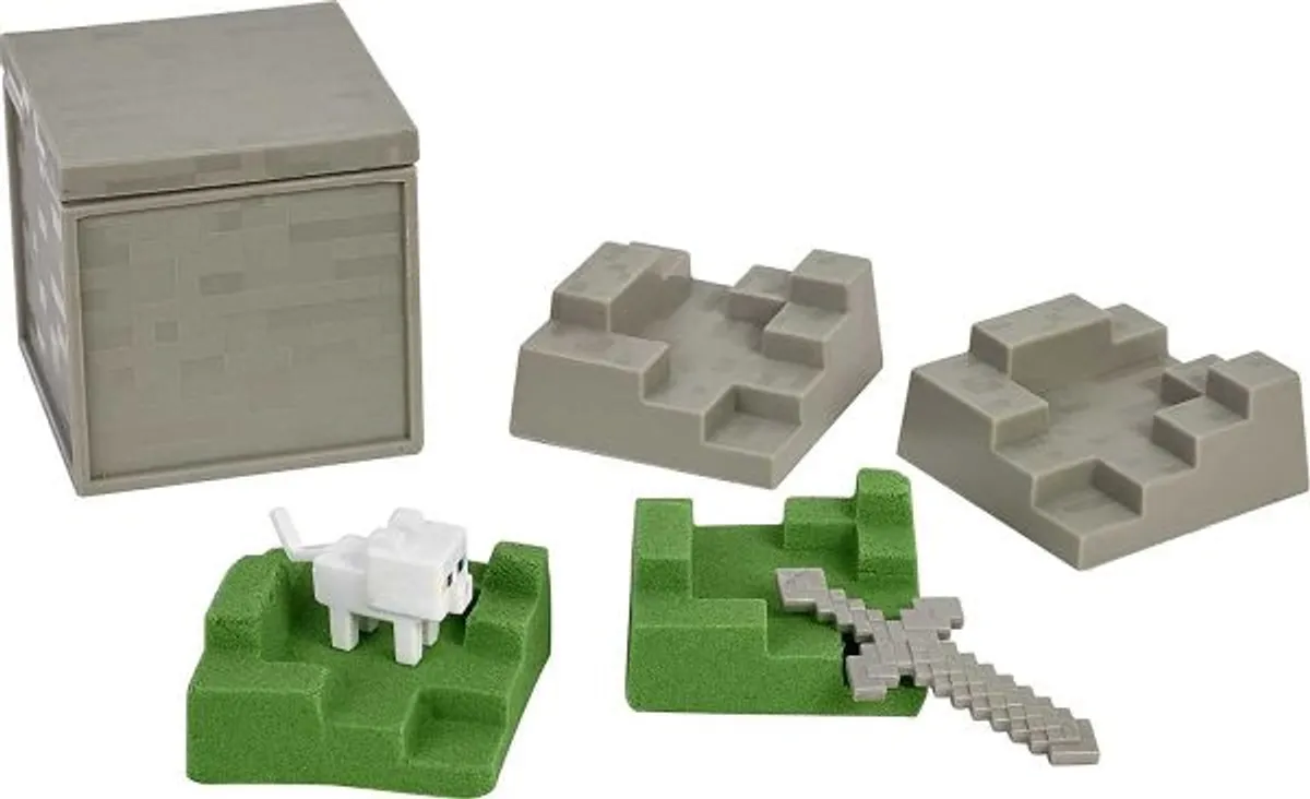 Minecraft - Mini Mining Set (Cat & Sword) - Figure