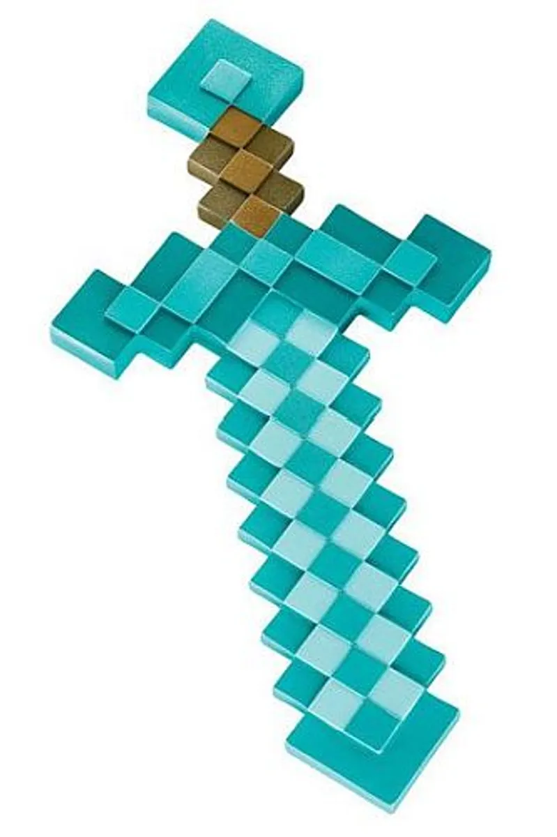 Minecraft - Plastic Diamond Sword (Replica) 51cm