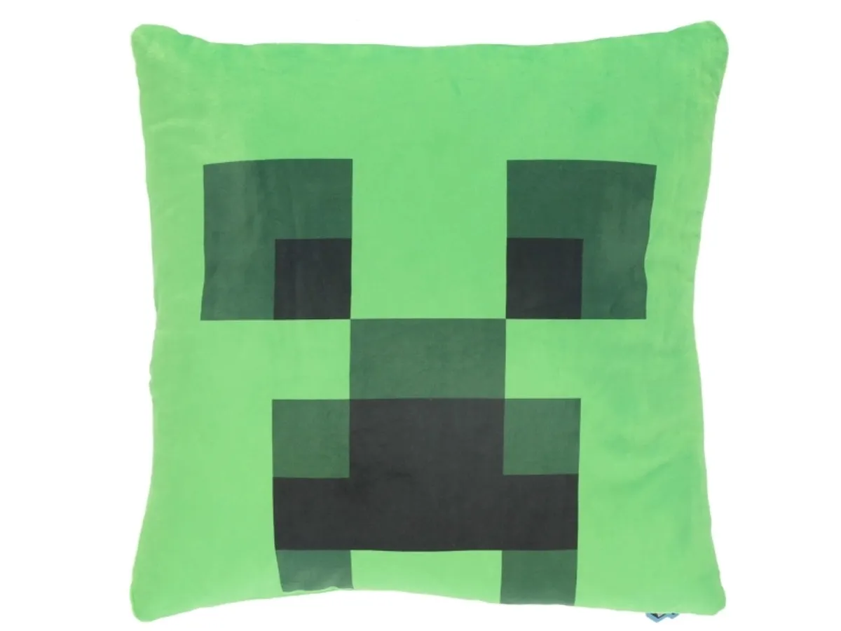 Minecraft Velour Pude, Grøn